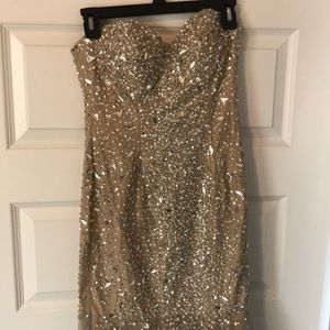 Beautiful beaded “prom” dress